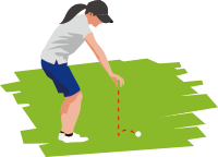 ドロップの方法