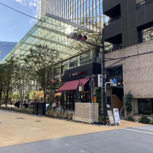 コレド室町テラスの大屋根広場